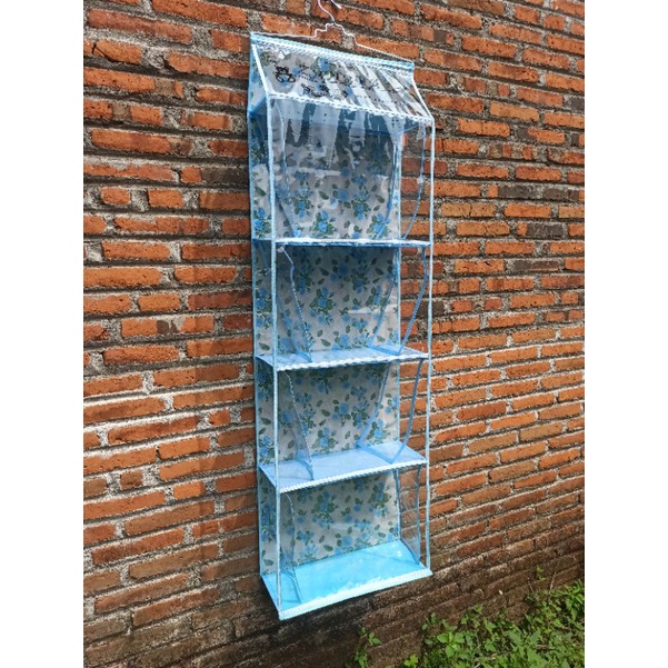 Jual HBO ZAHARA Full triplek!! Rak tas jumbo 4shap biru | Shopee Indonesia