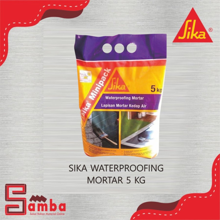 Jual Sika Waterproofing Mortar Kg Lapisan Mortar Kedap Air Shopee Indonesia