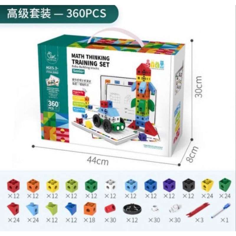 Jual MATH THINKING 360 pcs | Shopee Indonesia