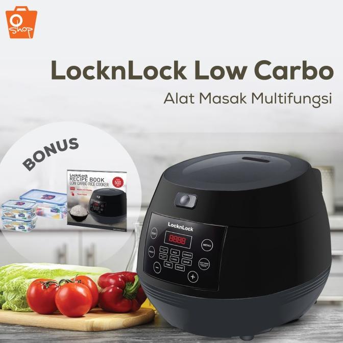 Jual Alat Dapur Rice Cooker Locknlock Small Low Carbo L Alat Masak Multi Fungsi Shopee Indonesia