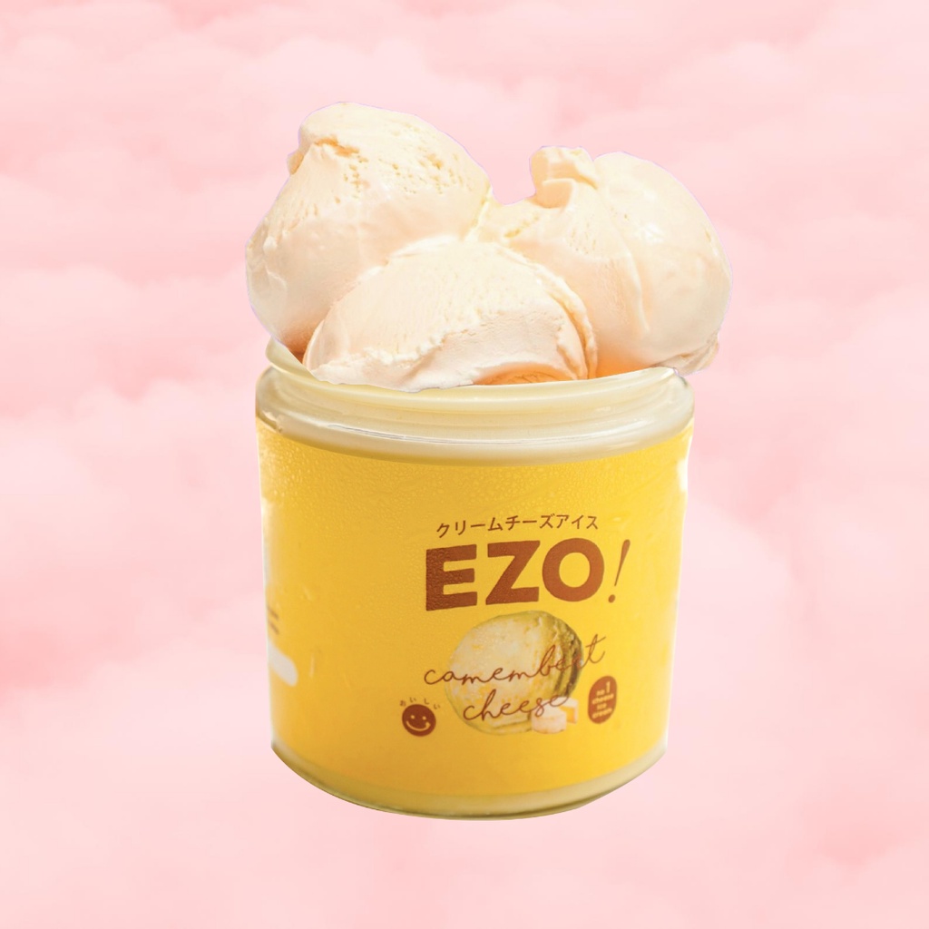 Jual EZO CAMEMBERT CHEESE HOKKAIDO ICE CREAM 500 ML EZO Shopee