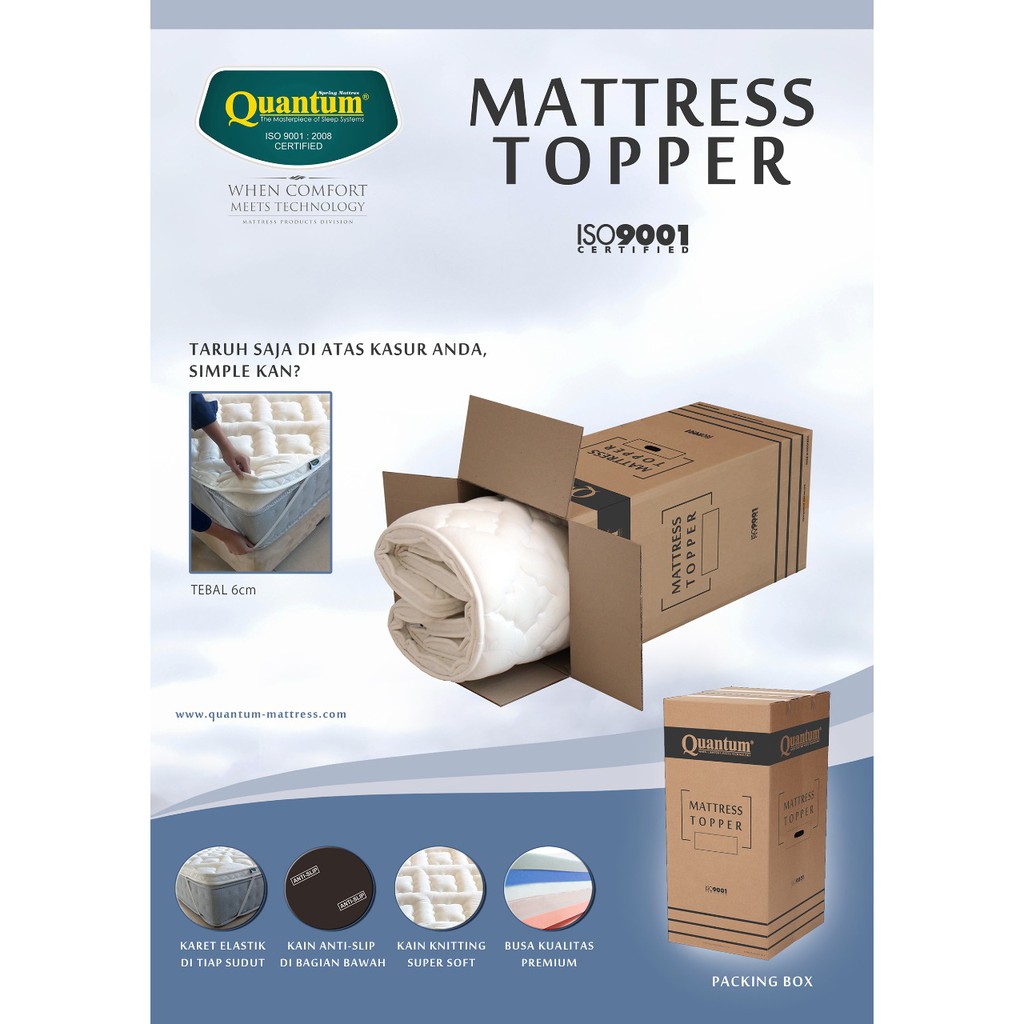 Jual Quantum Mattress Topper Shopee Indonesia