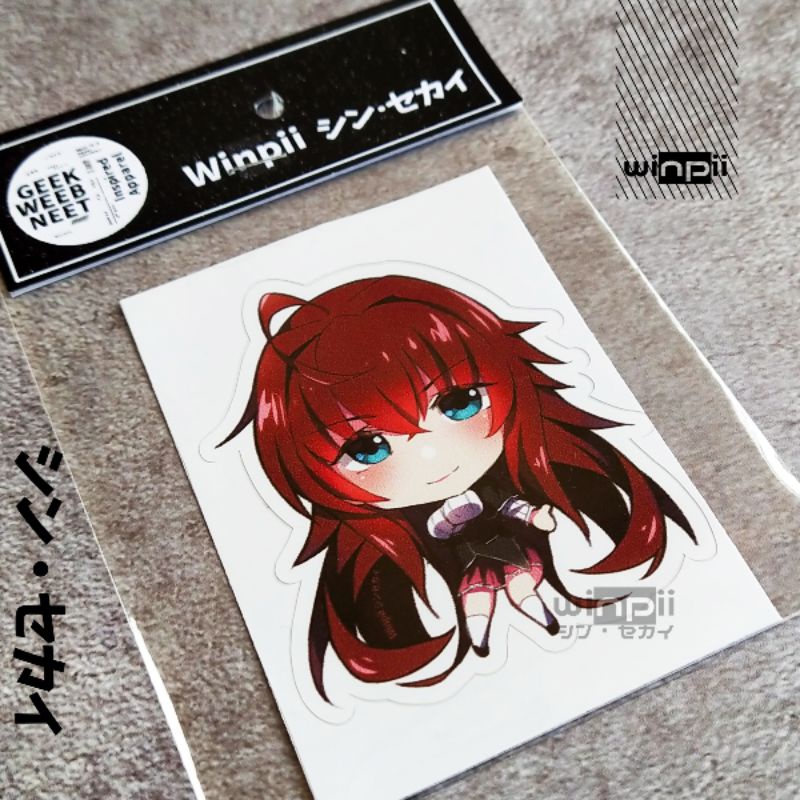 Jual Stiker / Sticker Rias Gremory Anime Highschool DxD | Shopee Indonesia