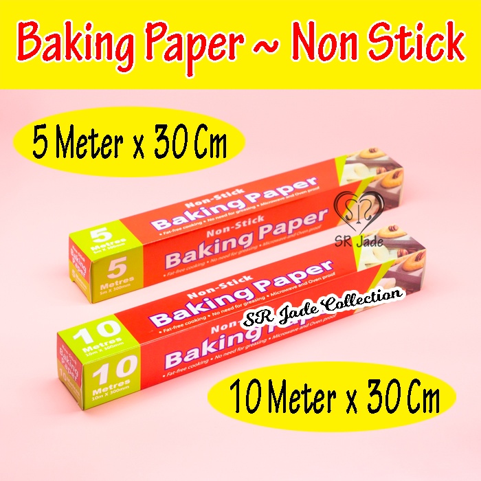 Jual Sukasari - Baking Paper Nicole Roll Non-Stick Putih Polos
