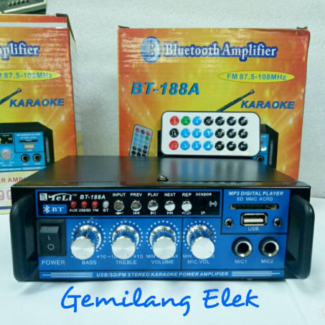 Jual Karaoke Amplifier Audiocore KA-1250 Harga Murah