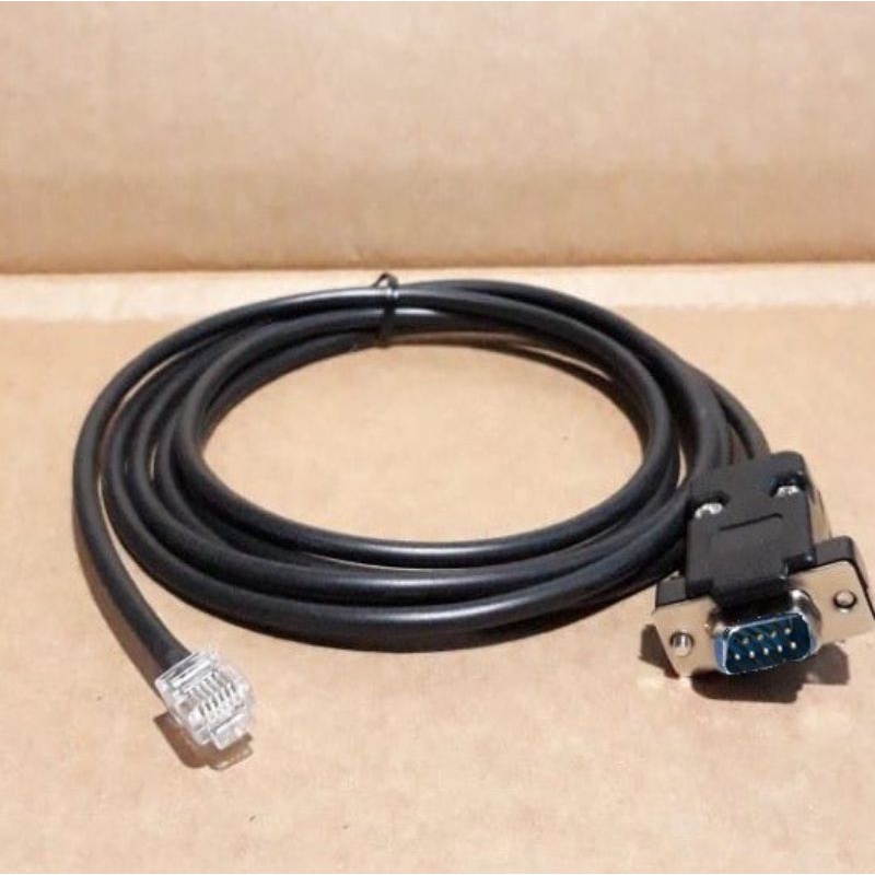 Jual kabel serial Rs232 DB9pin male to Rj12 Male 2Meter | Shopee Indonesia