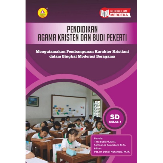 Jual Buku Pendidikan Agama Kristen Sd Kelas 4kurikulum Merdeka