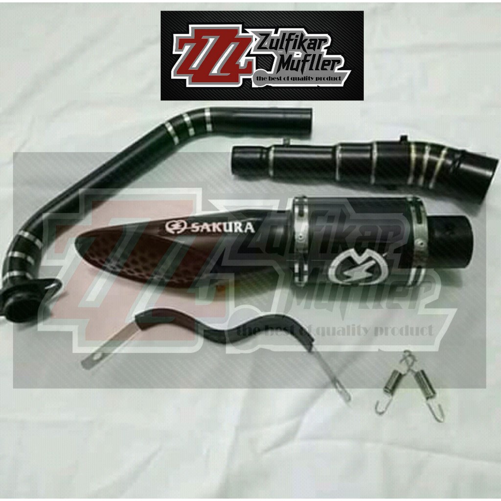 Jual Knalpot Racing Sakura Slash Vixion R Cb Cbr Gsx Dll