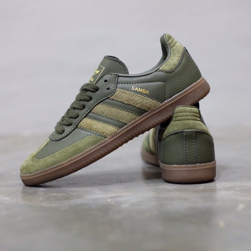 Adidas samba og ft trainers best sale night cargo