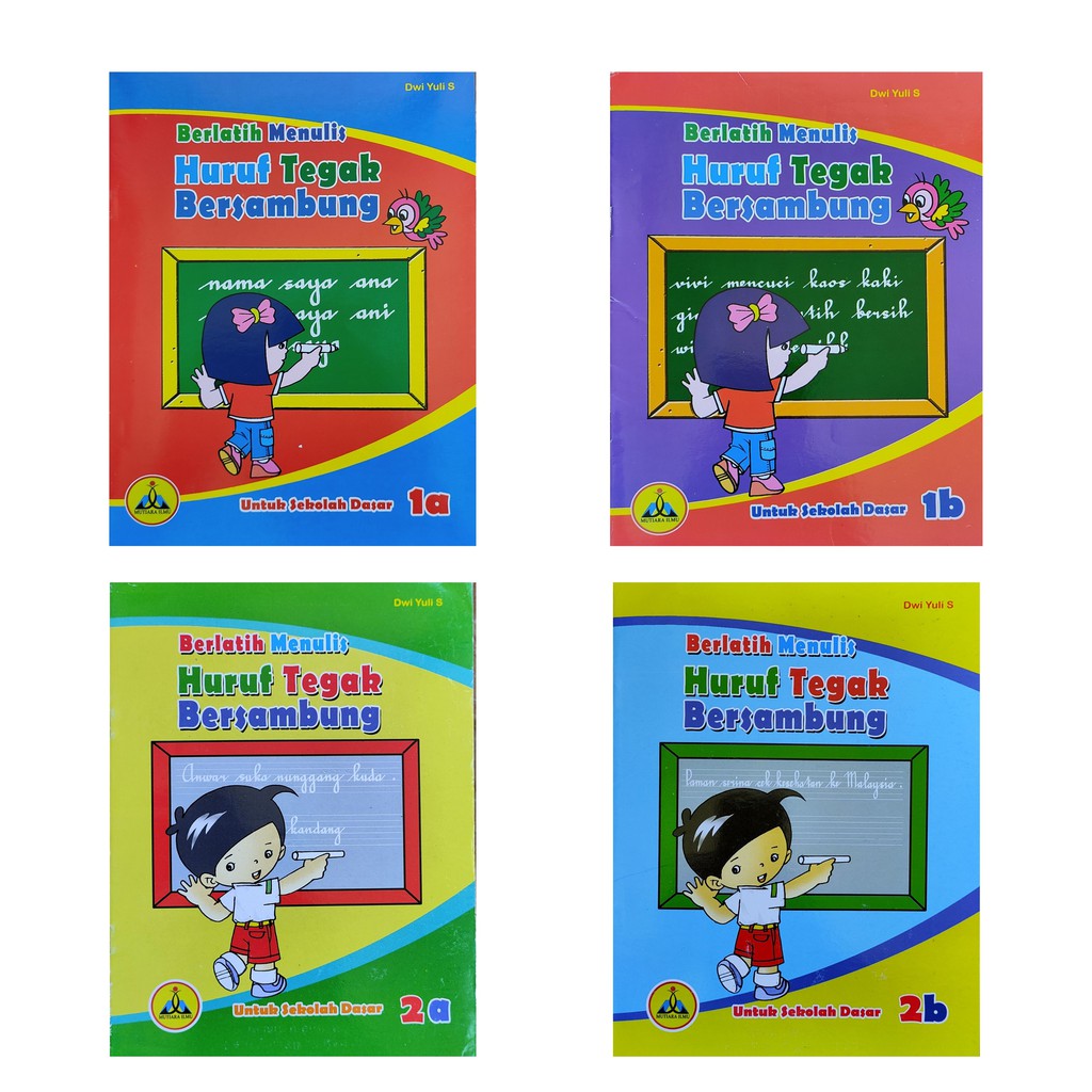 Jual BUKU SD - BELAJAR MENULIS TEGAK BERSAMBUNG | Shopee Indonesia