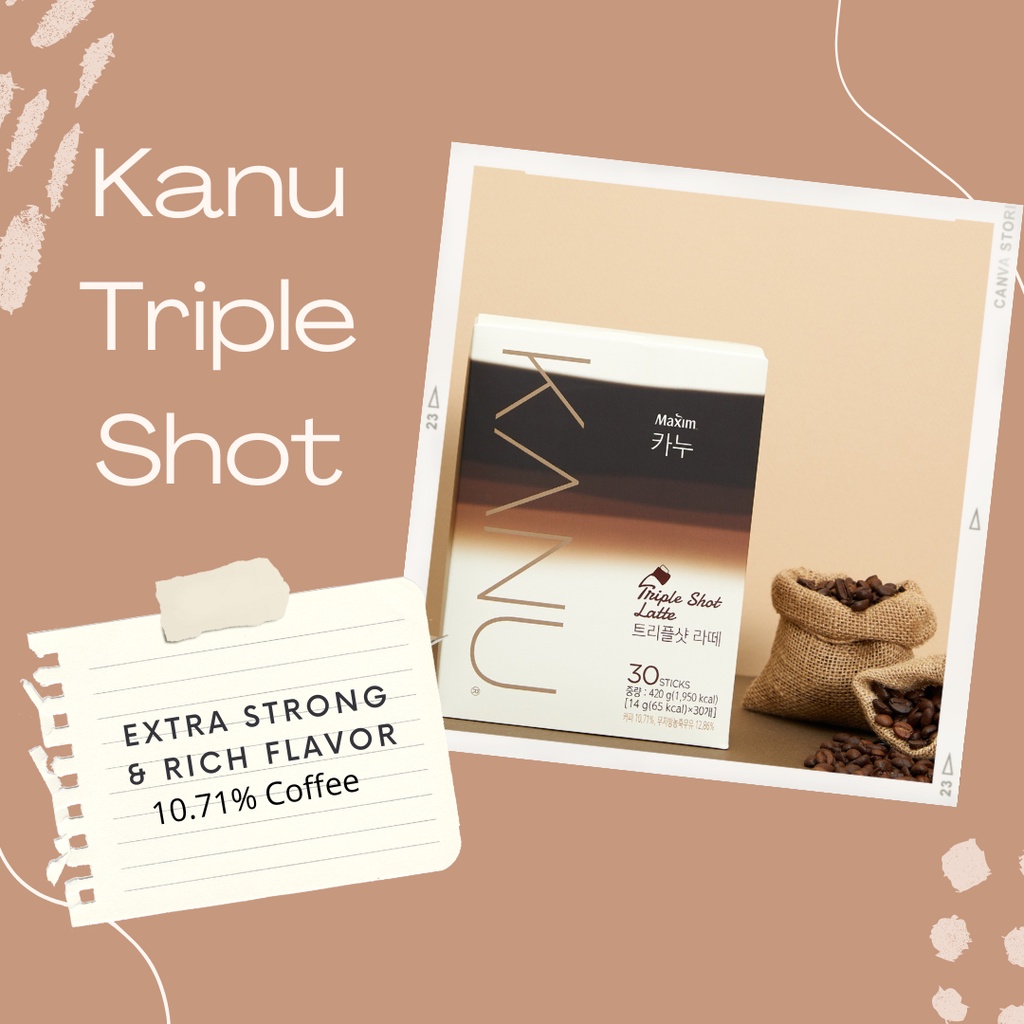 Jual Kanu Maxim Coffee Semua Rasa All Variant Korea Latte / Vanilla