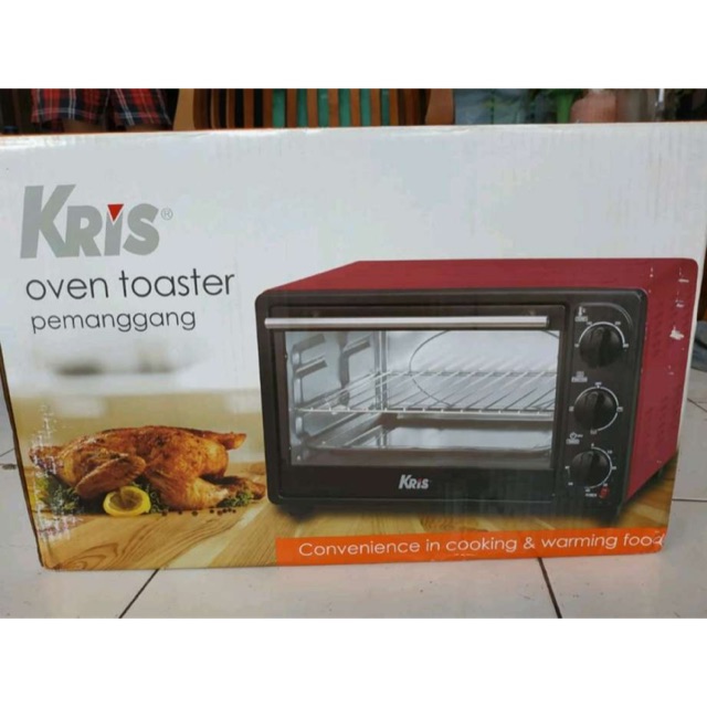 Jual KRIS Oven Toaster 23 LTR - Merah | Shopee Indonesia