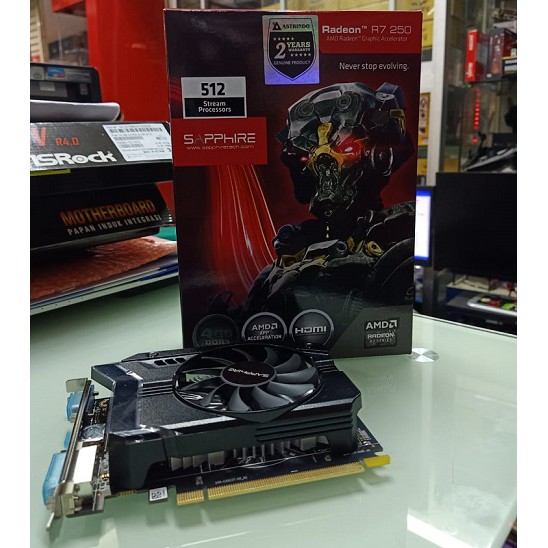 Sapphire radeon r7 250 4gb online ddr3