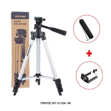 Tripod Hp 3110a Free Holder U Kaki Stabilizer Tinggi 1meter Tripod Handphone Kamera Universal