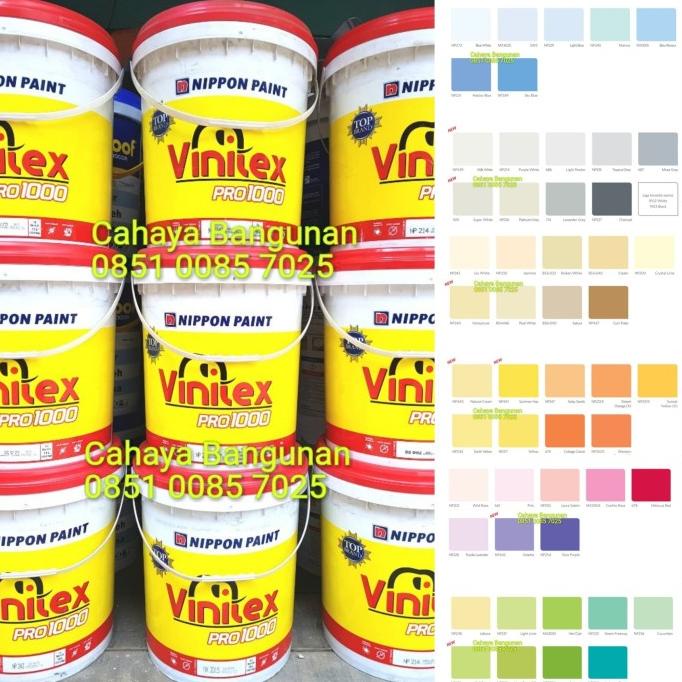 Jual Vinilex Pro 1000 Warna Cat Tembok Gypsum Pail Pel Galon 15 Ltr Liter Shopee Indonesia 0272