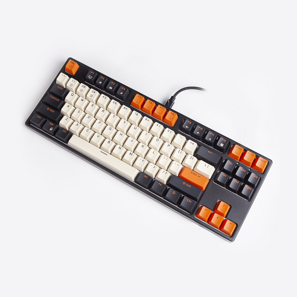 Jual Keyboard Mechanical Paradox Gaming Ghost GH87 PBT Carbon Gateron ...