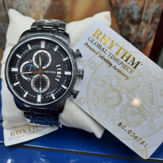 Jual Jam Tangan Pria Sport Rhythm 1607 Chronograph Aktif | Shopee Indonesia