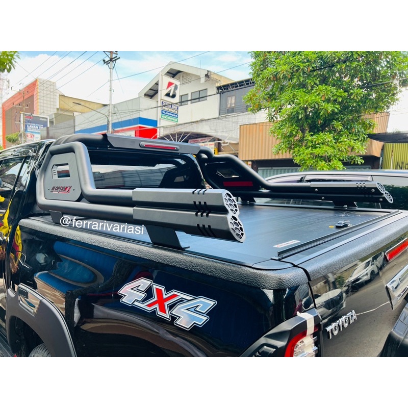 Jual Roll bar option X V2 hilux revo-rocco | Shopee Indonesia
