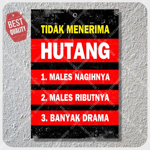 Jual Hiasan Dinding Motivasi Wall Decor Poster Kata Kata Motivasi