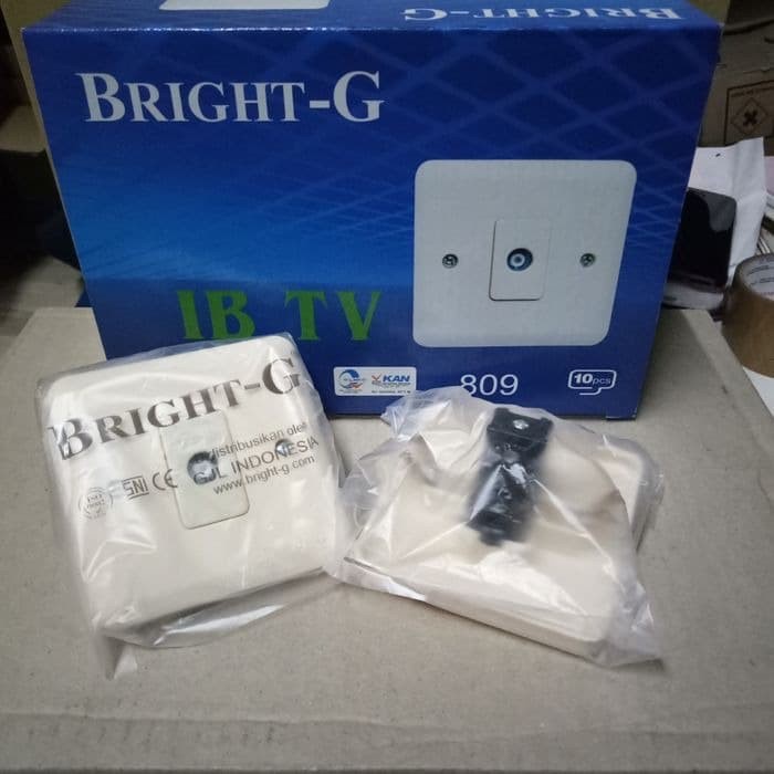 Jual IB TV Bright-G 809/ IB Stop Kontak TV BRIGHT G | Shopee Indonesia
