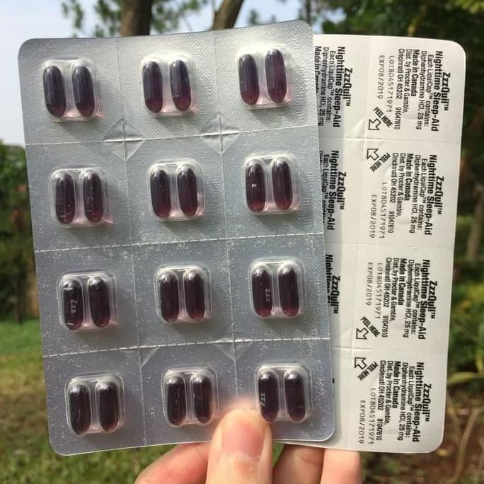Jual PROMO ZZZQUIL NIGHT TIME SLEEPAID 48 KAPSUL VICKS NYQUIL MADE