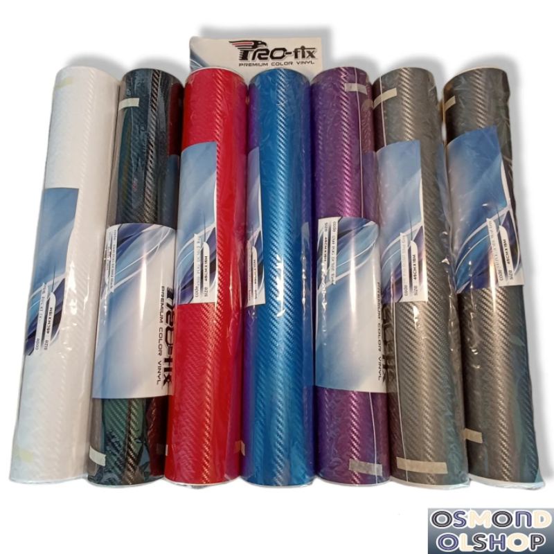Jual Stiker Profix Carbon 3D DCM 01-08 (Per Meter) | Shopee Indonesia