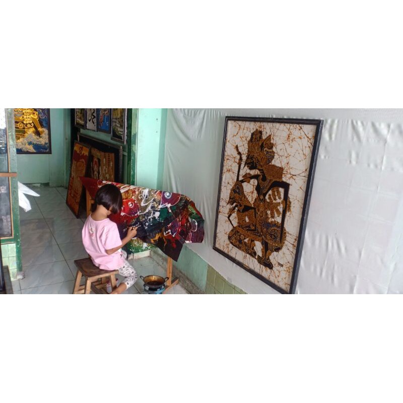 Jual Lukisan Batik Rama Sinta 90x60 | Shopee Indonesia
