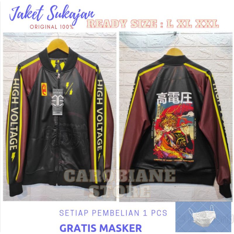 Jual JAKET SUKAJAN ,JAKET SUKAZAN ORIGINAL 100% FULL SABLON