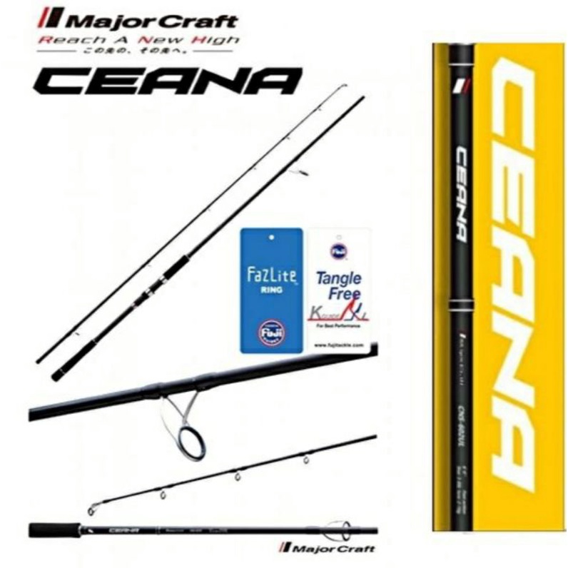Vente Major Craft Ceana Series filature Rod CNS-802MH