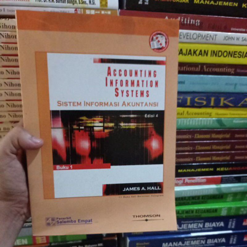 Jual Accounting Information System edisi 4 buku 1 By James A. Hall ...