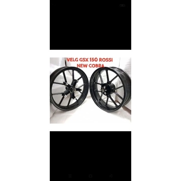 Jual VELG GSX 150 VELG RACING ROSSI DOUBLE DISC GSX R 150 S 150 TRIPLE ...