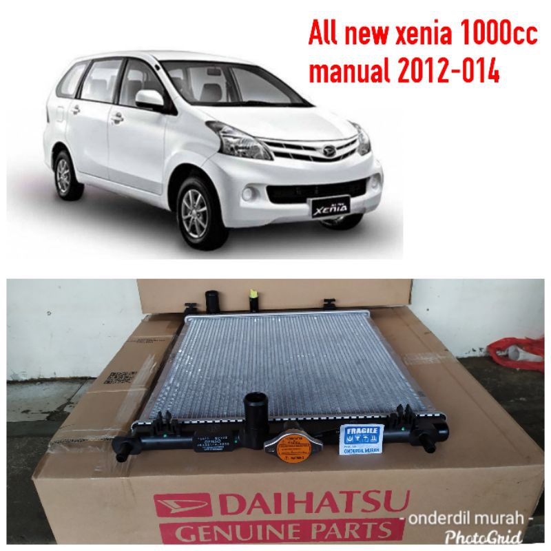 Jual Radiator xenia 1000cc manual 20122014 Original Shopee Indonesia