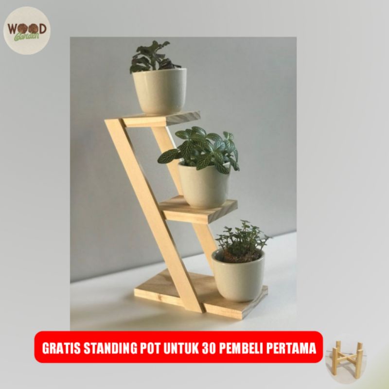 Jual Rak Bunga Minimalis Kayu Murah | Shopee Indonesia