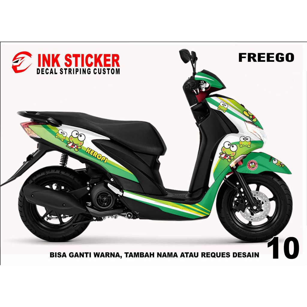 Jual Sticker Decal Yamaha FREEGO Desain 10 | Shopee Indonesia