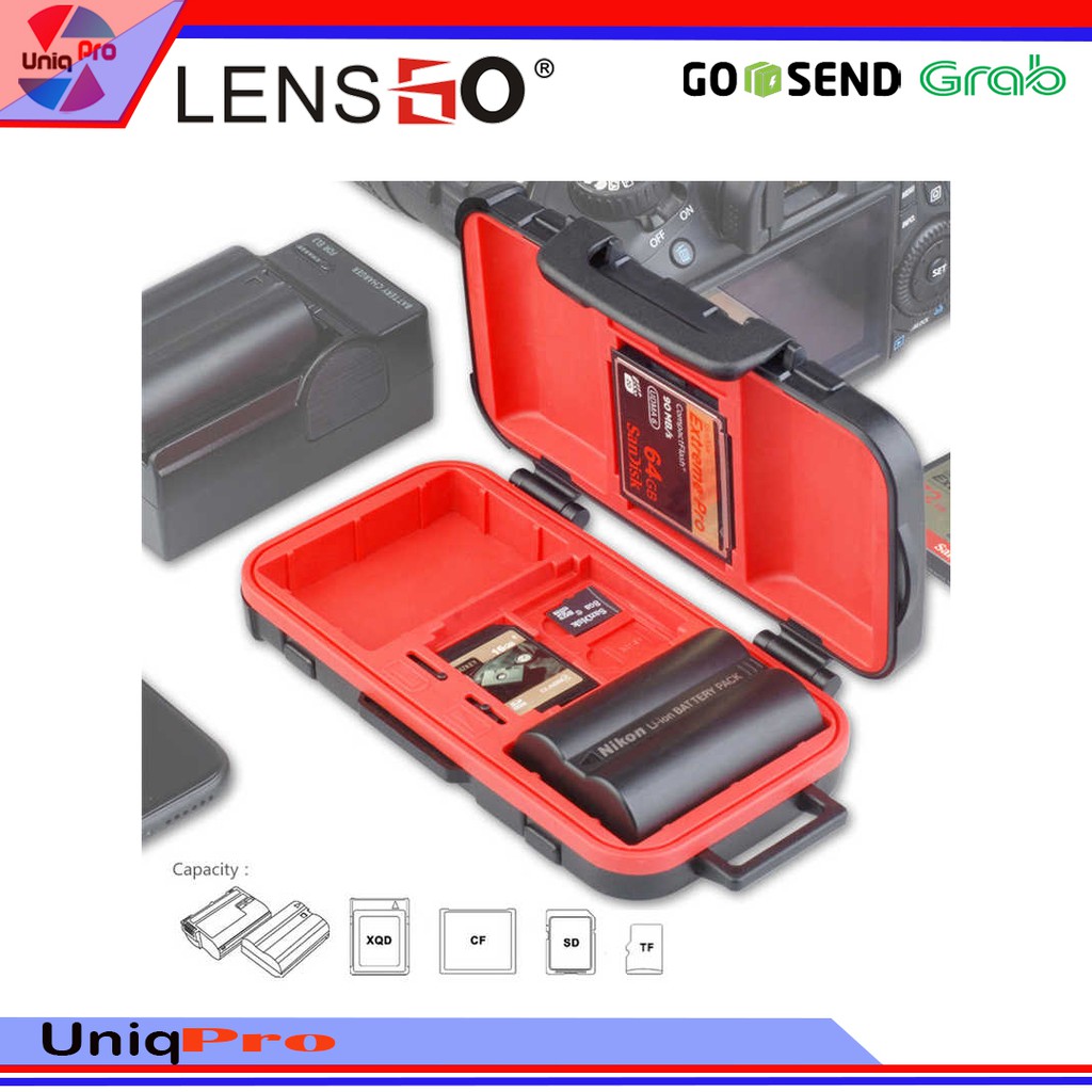 Jual Lensgo D850 Case Memory card & Battery /Case Baterai Kamera