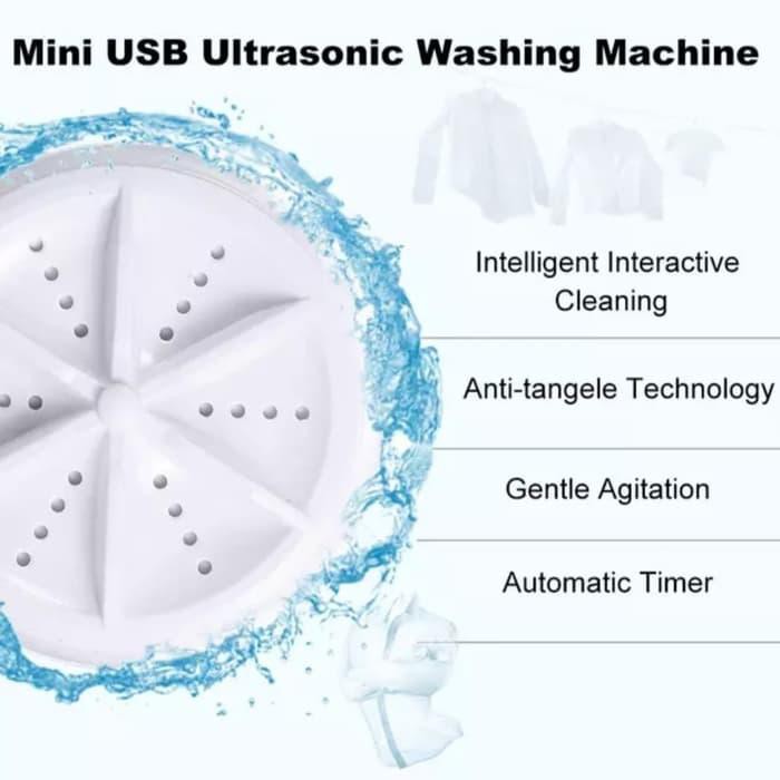 Jual Mesin Cuci Ultrasonic Mini Portable Ultrasonic Turbin Wash