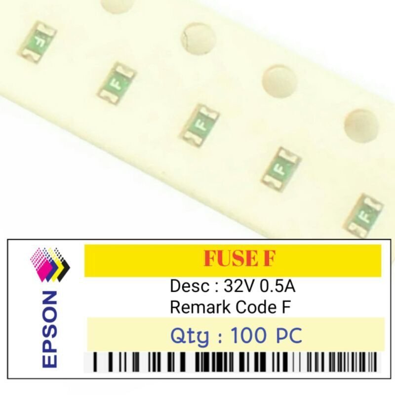 Jual 100 Pcs Fuse Epson Code F Fuse F Epson | Shopee Indonesia