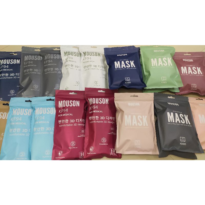 Jual MOUSON KF94 MASKER KOREA | Shopee Indonesia