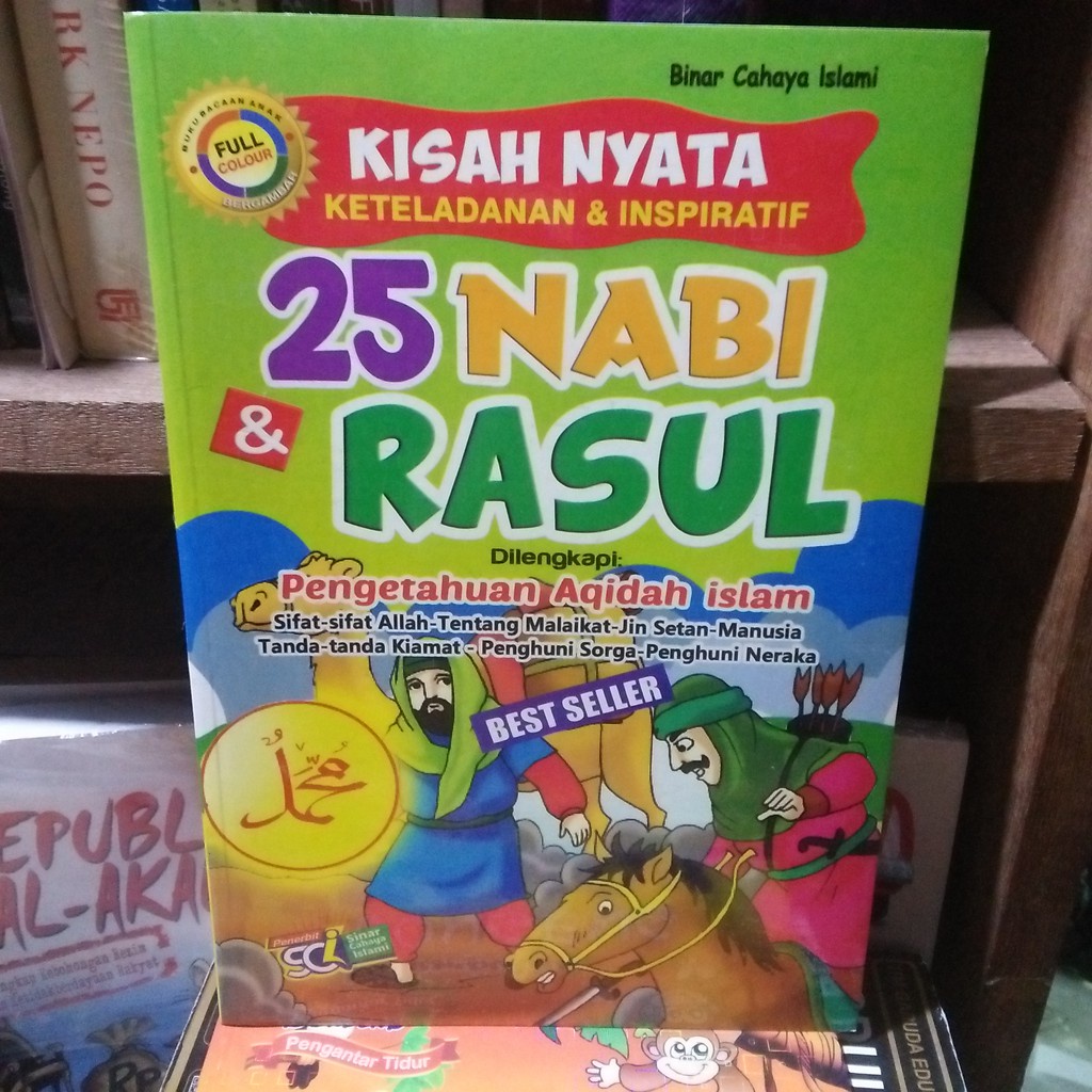 Jual ORIGINAL BUKU KISAH KETELADANAN INSPIRATIF 25 NABI DAN RASUL ...