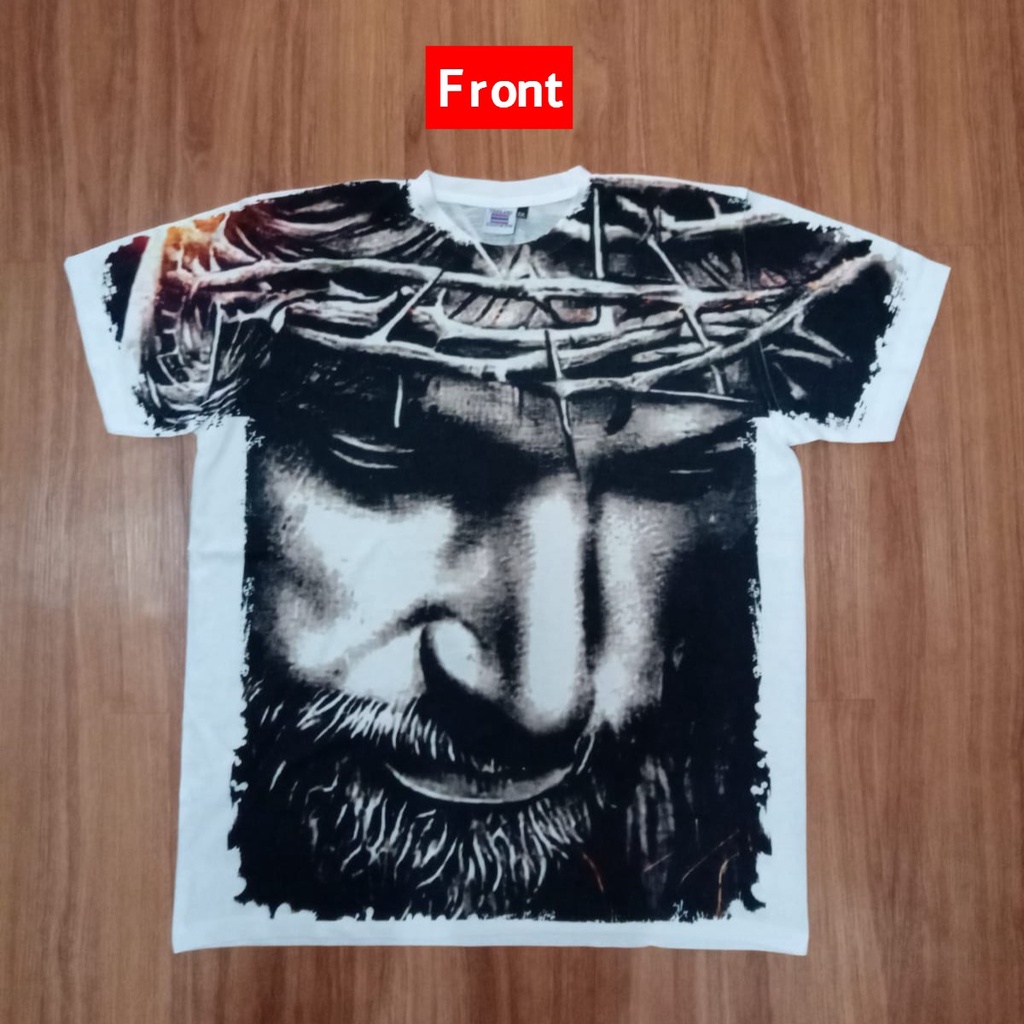 Jual KAOS JESUS CHRIST AOP 01, TAG THAILAND, AOP, ALL OF PRINT DEPAN ...