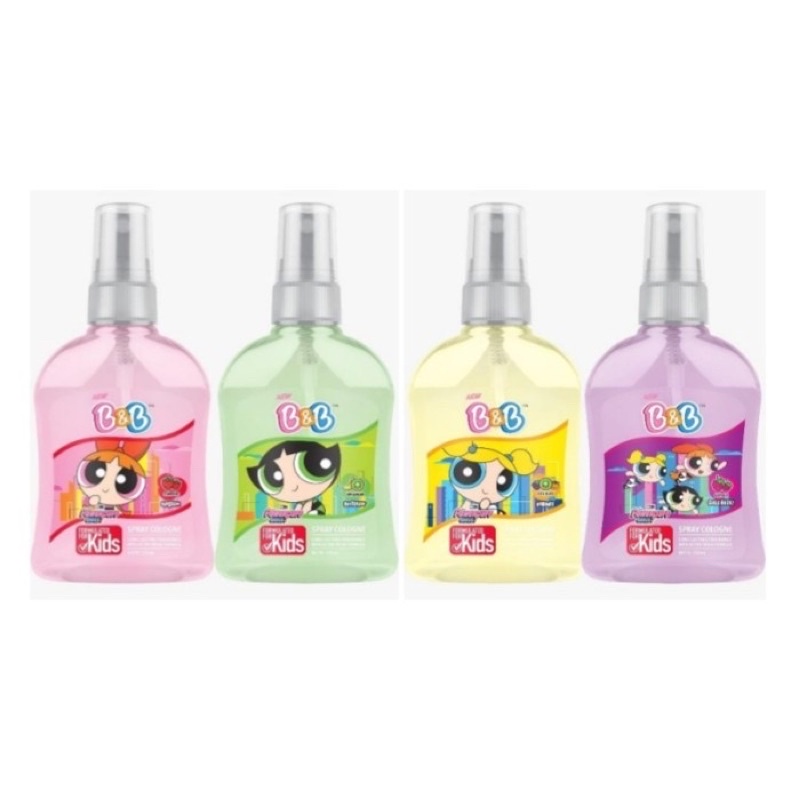 Jual B&B Kids Spray Cologne 60ml Parfum Anak Powerpuff Girls | Shopee ...