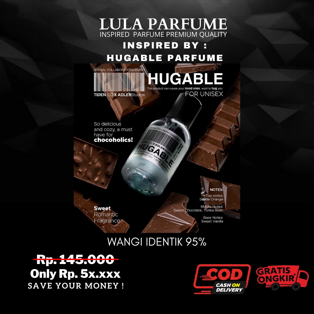 Jual PARFUM HUGABLE CHOCOLATE Inspired By Lulaparfume - Parfum Unisex ...