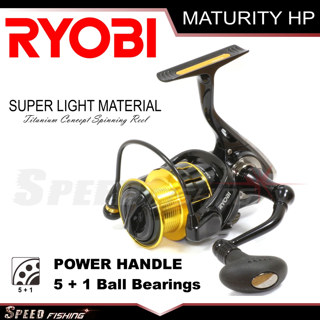 Reel Ryobi Maturity HP 1000 3000 4000 6000 8000 Power Handle