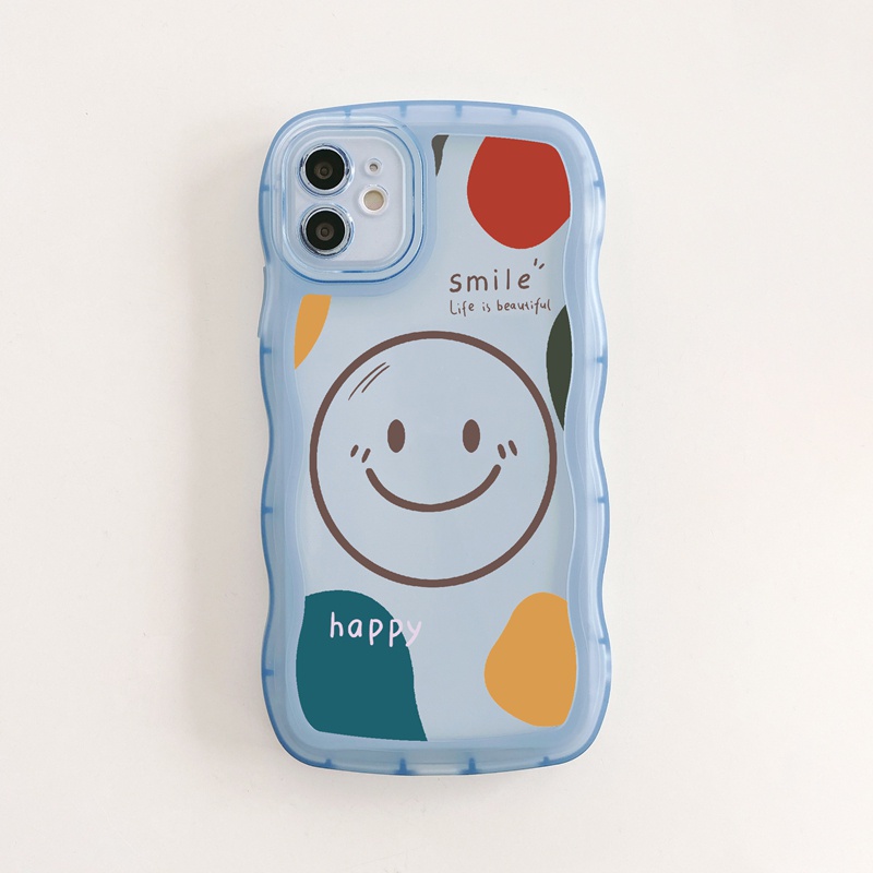 Jual Suntaiho Soft Case Hp Silikon Tpu Transparan Motif Happy Smile