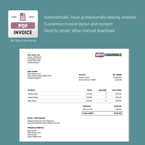 Jual CodeCanyon WooCommerce PDF Invoice | Shopee Indonesia