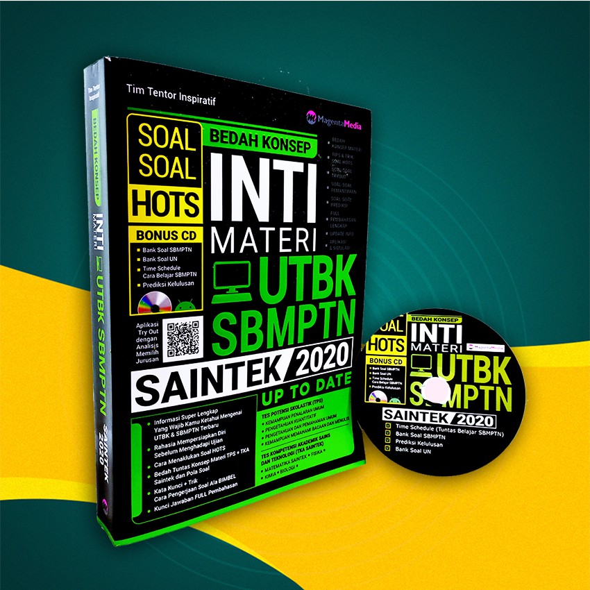 Jual BUKU UTBK SBMPTN BEDAH KONSEP INTI MATERI UTBK SBMPTN SAINTEK 2020 ...