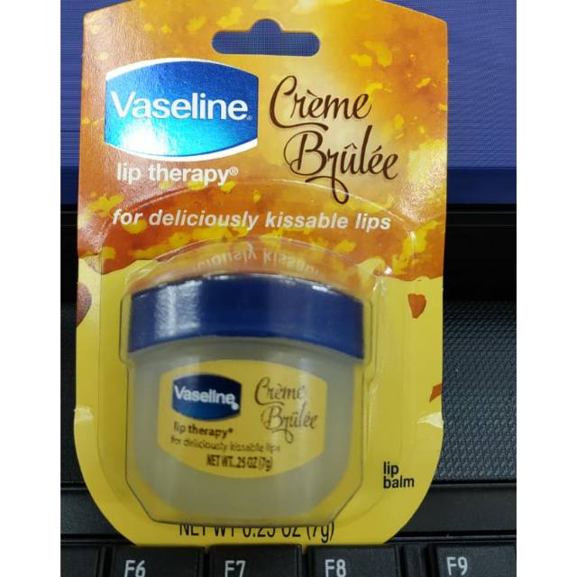 Jual VASELINE LIP THERAPY CREME BRULEE 7g Shopee Indonesia