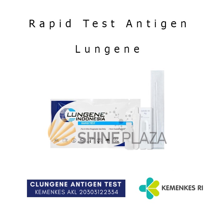 Jual Alat Swab Rapid Test Antigen Clungene Lungene Biru Satuan Set ...