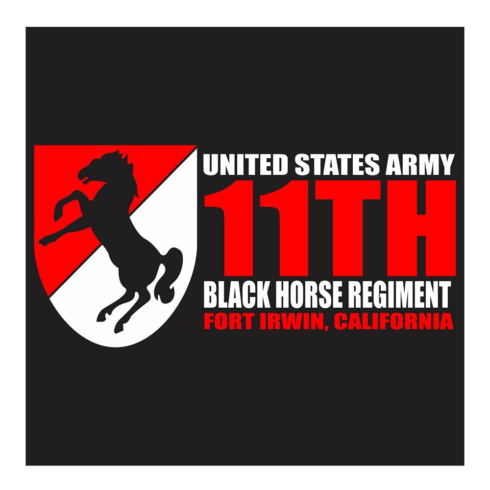 Jual Us Army 11th Armored Cavalry Black Horse Regiment Fort Irwin