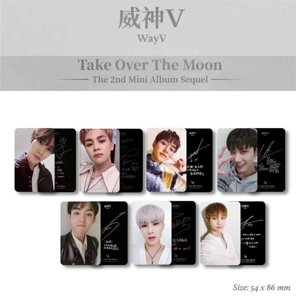 Jual [Photocard] WayV Take Over the Moon - Sequel | Shopee Indonesia